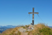 das Gipfelkreuz des Brechhorns