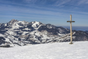 Gipfelkreuz mit Wendelstein